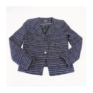 Karl Lagerfeld Woven 1-Button Blazer SZ8 Mint